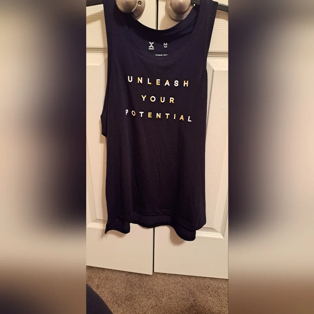 Women's Xersion "Unleash your potential" tank NWT - Picture 1 of 2